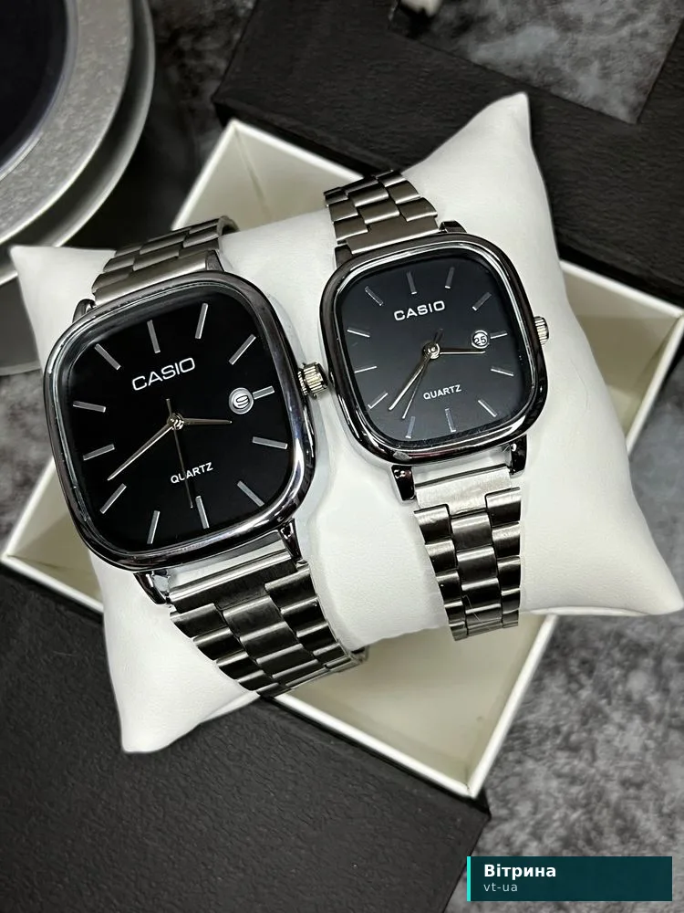 Годинники для пари парні Casio old money vintage касіо касио парные часы