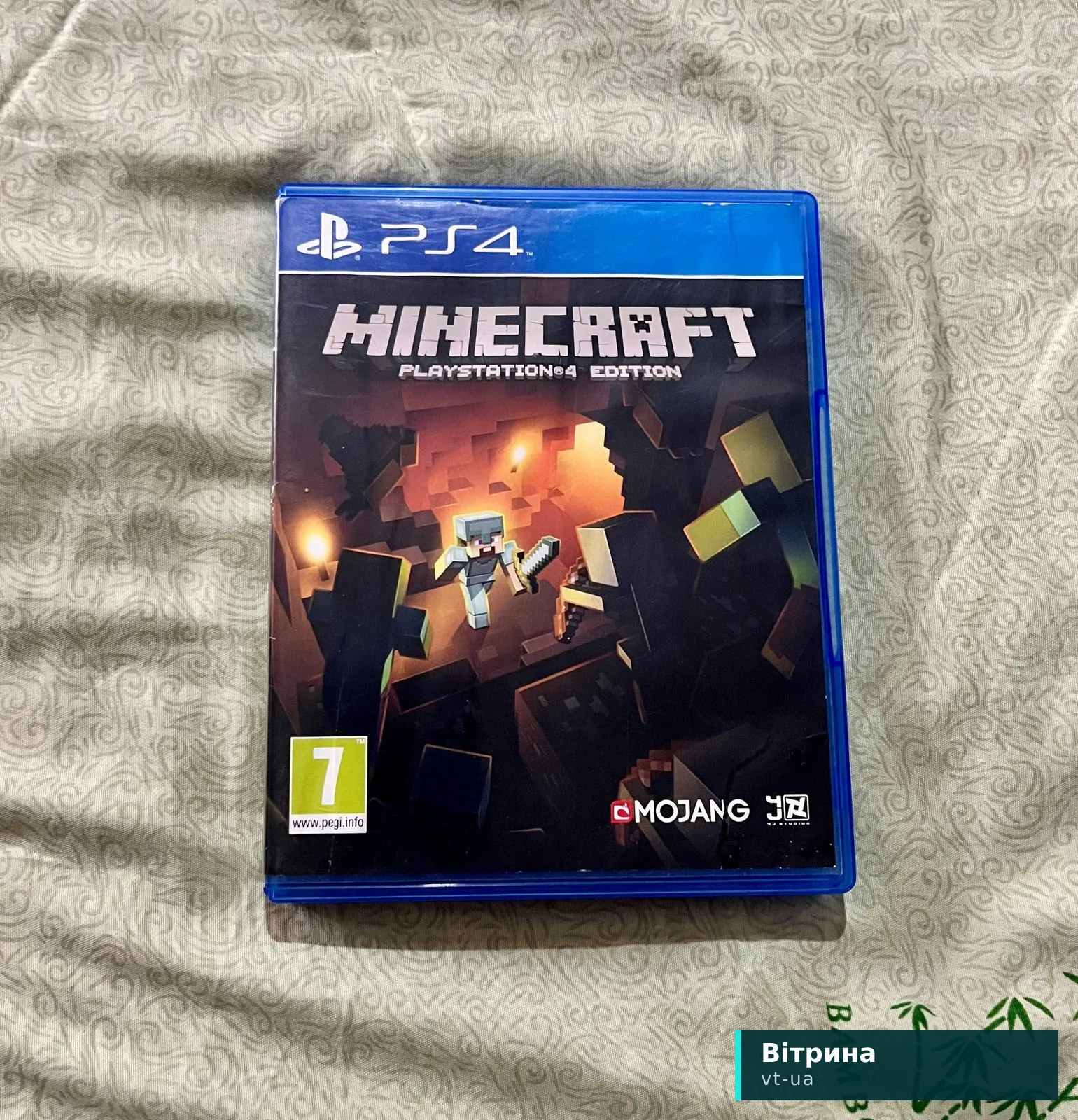 Minecraft/Майнкрафт/ps4/ps5/игра для детей/диск/игры/детские
