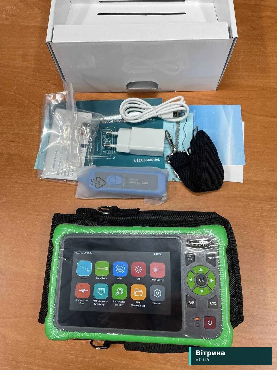 Оптичний рефлектометр Grandlink GLK4500-P1F2, 1625nm, PON.