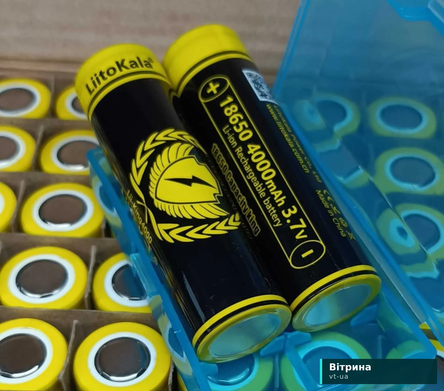 Акумулятор LiitoKala 18650 Lii-King плоский плюс 4000mAh НОВІ Оригінал