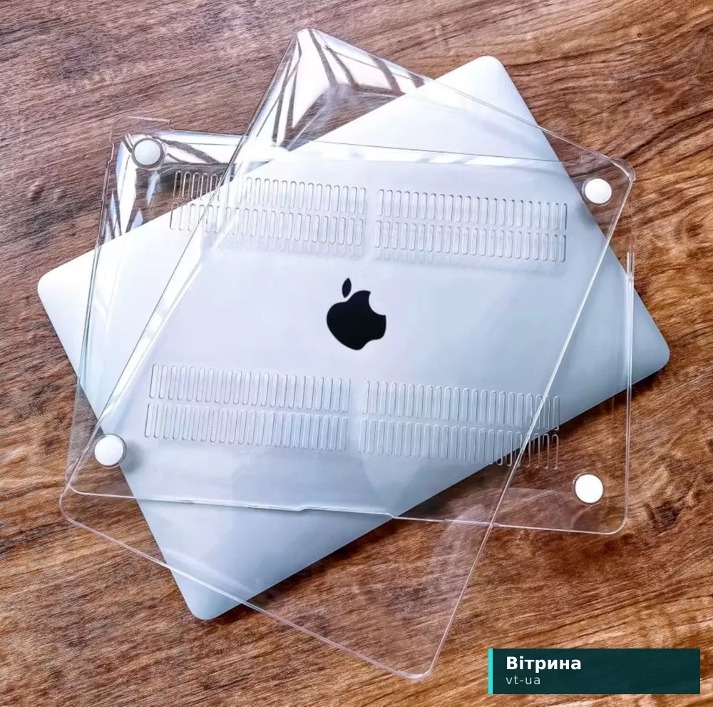 Прозрачная накладка для MacBook Air/Pro 13.3/13.6/14.2/15.3/16.2