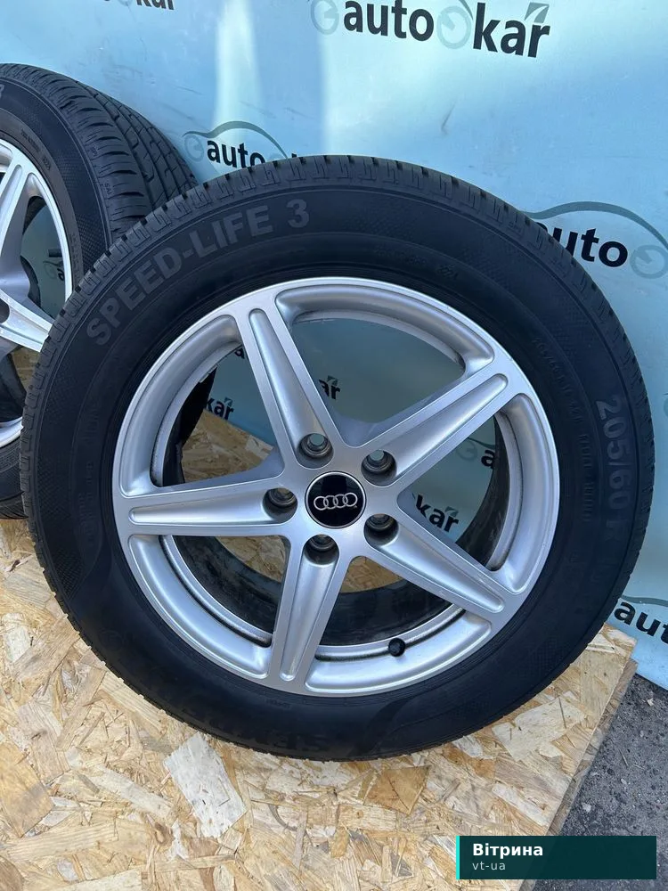 Диски ковані 5*112 R16 Audi A4 B9 / B8 / A3 / Vw Passat / Golf
