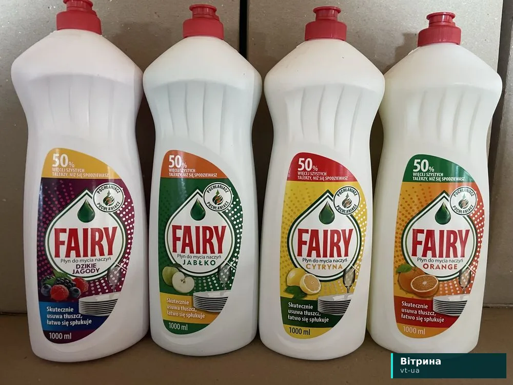 Засіб для миття посуду FAIRY 1l ціна-58грн