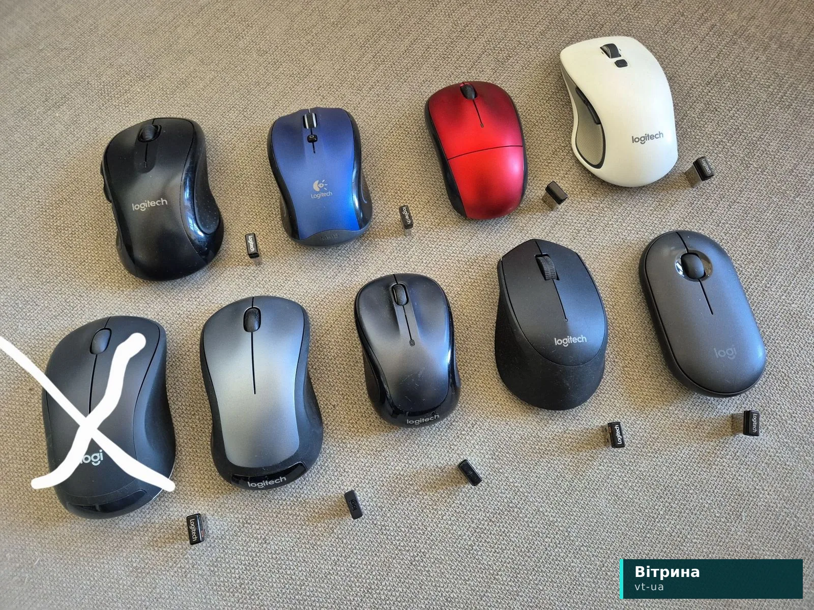 Бездротові мишки Logitech Wireless Mouse M310, M325, M350, M505, M560
