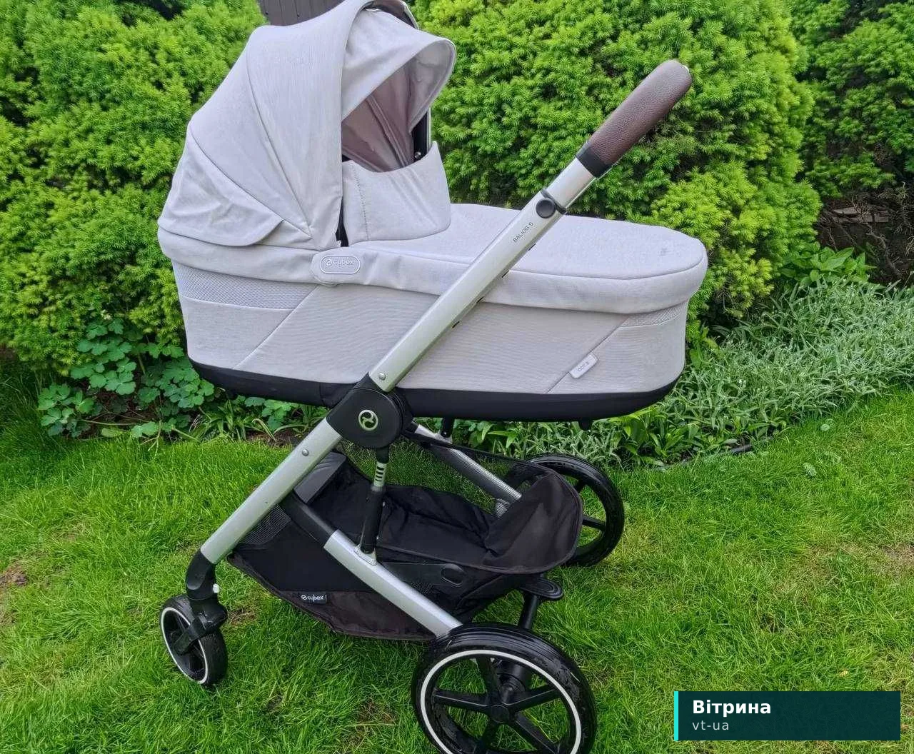Коляска 2 в 1 Cybex Balios S Lux (Grey/Сіра) – Стан НОВОЇ!