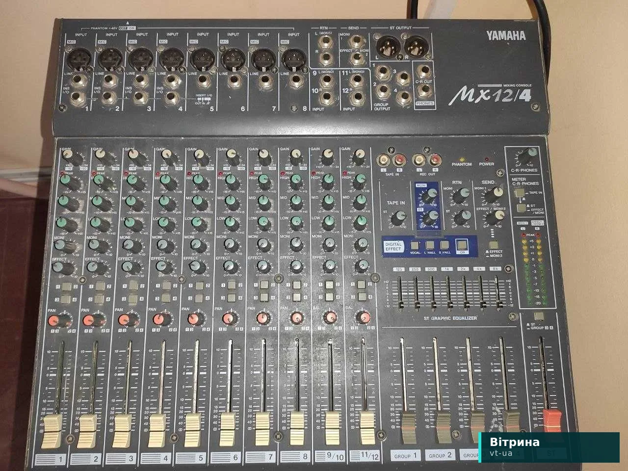 Мікшерный пульт Yamaha Mx 12/4