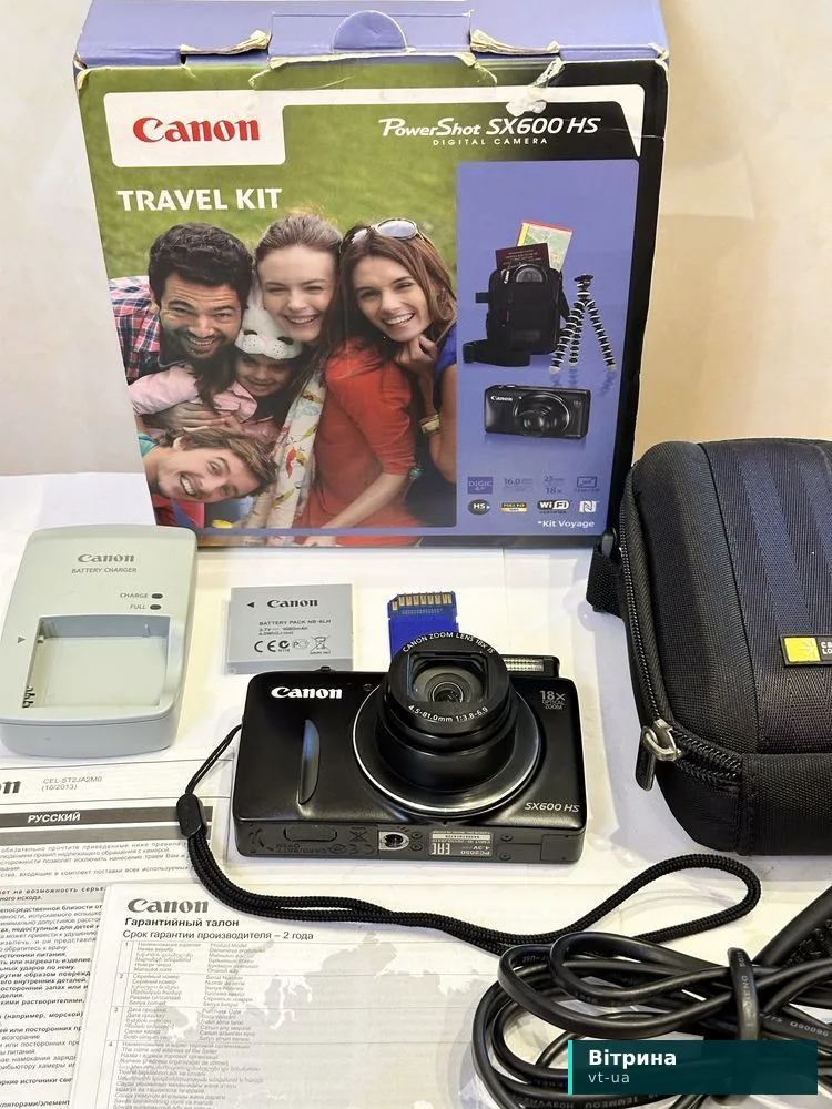 Canon Powershot SX600HS WI-Fi. NFC