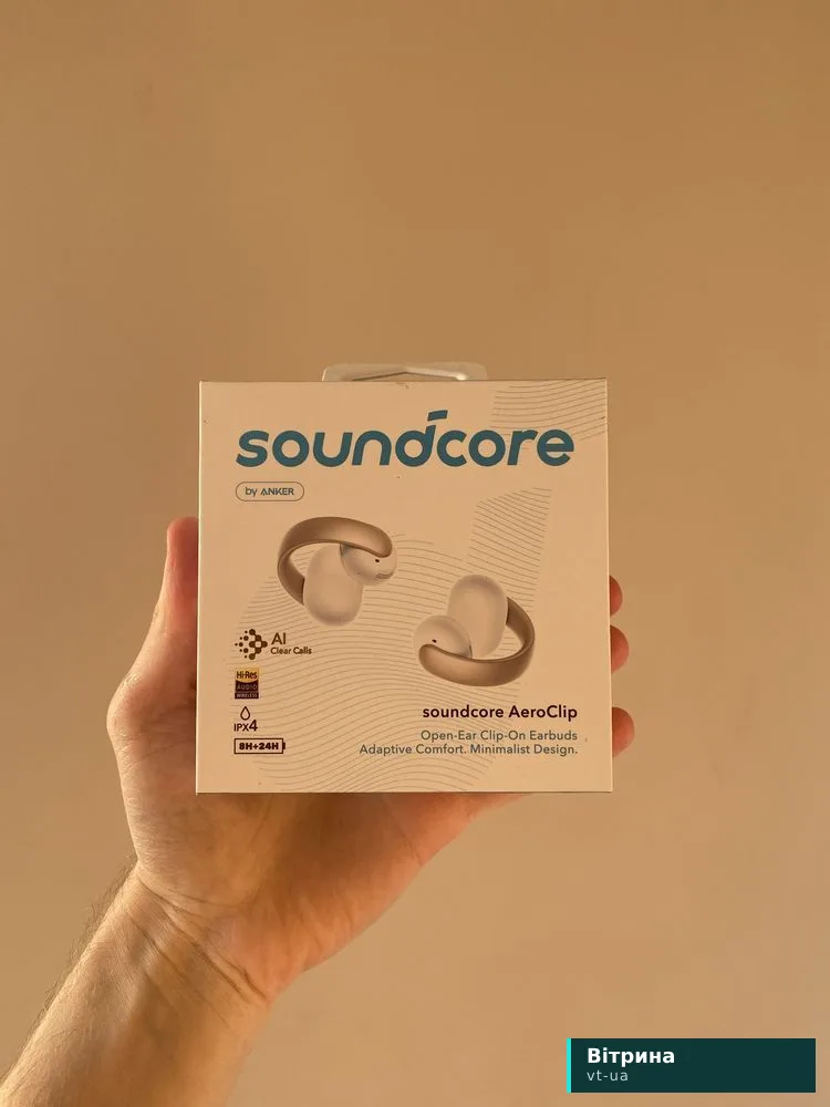 Anker Soundcore AeroClip - навушники кліпси бездротові