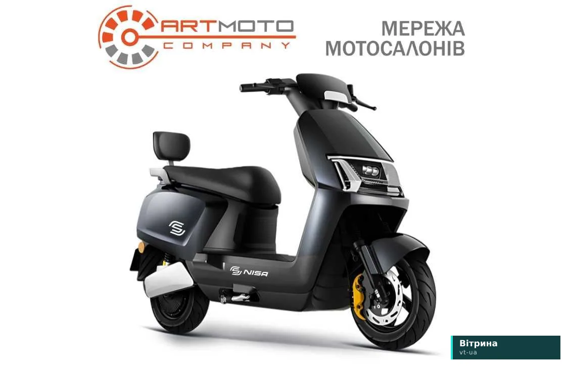 Новий електроскутер NISA K3 2300W, мотосалон Артмото Полтава