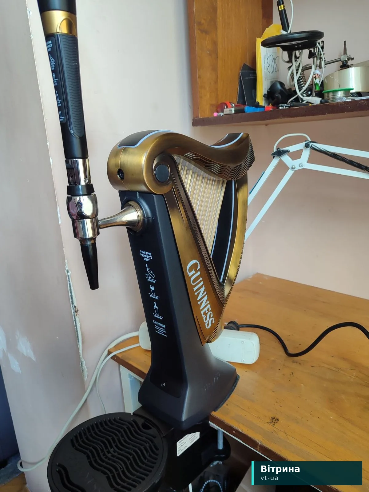 Колона для розливу пива Guinnes harp