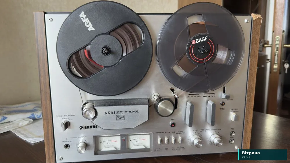 Магнітофон бабінний AKAI GX-4000D