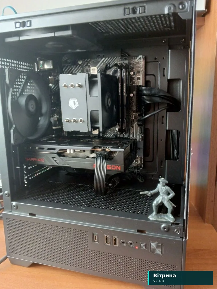 Ігровий пк комп'ютер Intei i5 10400 /rx 6600 8gb/м2 512gb/ddr4 16g.