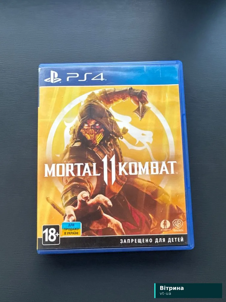 Игра Мортал Комбат (Mortal Kombat 11) для PS4/PS5 б/у