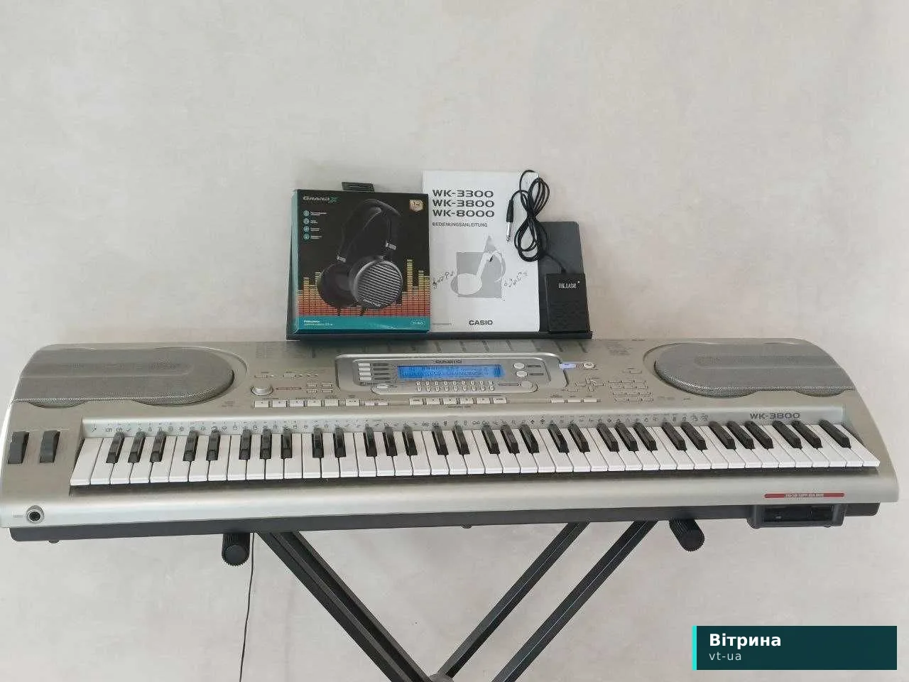 Синтезатор CASIO WK-3800, 76 клавіш, цифрове піаніно !!!